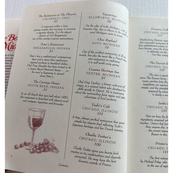 VTG 1990 Best of the Midwest Cookbook hardcover 10”x8”x1” - Picture 8 of 12